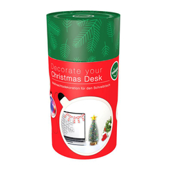 Weihnachtsdekoration, für den Schreibtisch