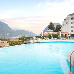 Übernachtung in Lugano, Premium Suite Lake View, mit Abendessen & Wellness, für 2 | Sommer