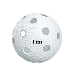 Unihockey Matchball, personalisierbar