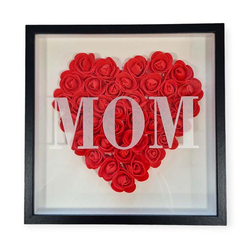 3D Rosen im Bilderrahmen, personalisierbar