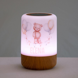 LED Kinder Nachtlicht Bär, personalisierbar