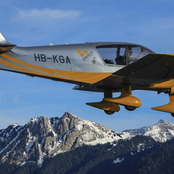 Vol en avion au-dessus des Alpes, Vol de 30 minutes dans les Alpes valaisannes pour 1 personne