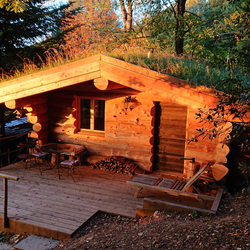 Séjour avec Spa en cabane, 1 nuit avec petit déjeuner inclus pour 2 personnes