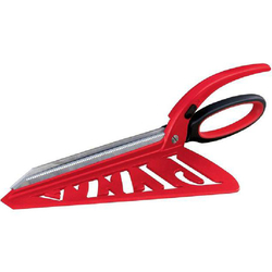 Pizzaschere, mit Servierfläche