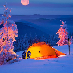 Bivouac hivernal & Raquettes, 1 nuit en montagne pour 1 personne