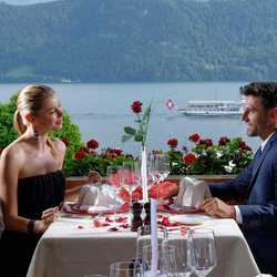 Candle Light Dinner, in Weggis für 2 Personen