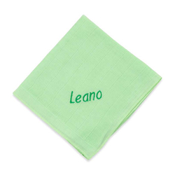 Nuscheli mit Namen, grün