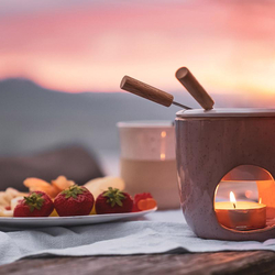 Schokofondue, Picknick auf der Seebodenalp für 2 Personen