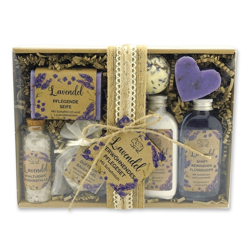 Coffret cadeau lavande, 7 pièces