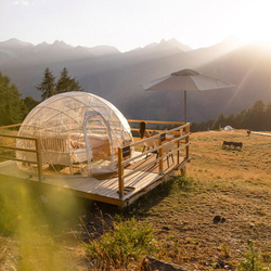 Nuit en Bubble-Suite, au cœur des Alpes valaisannes, pour 2 personnes