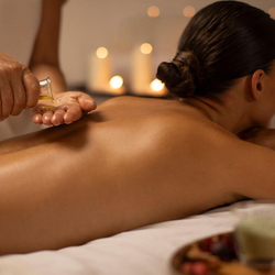 Massage bien-être à Fribourg, 60 minutes de relaxation avec thé et savon artisanal