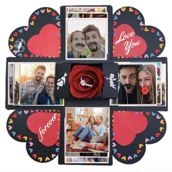 DIY Überraschungsbox, schwarz