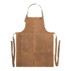 Personalisierbare Grillschürze, Leder