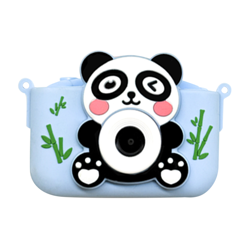 Appareil photo pour enfants Panda, Bleu