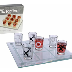 Jeu à boire Tic Tac Toe, avec 9 verres