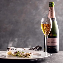 Champagner Gala, 10-Gang-Menü im Kochstudio David Geisser für 1 Person