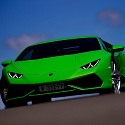 Lamborghini Huracan, 4 tours sur circuit 