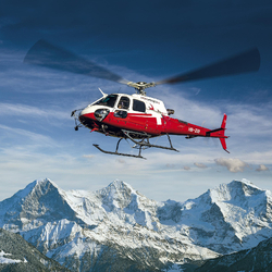 Helikopterflug, Mythos Eigernordwand 10 Minuten für 1 Person