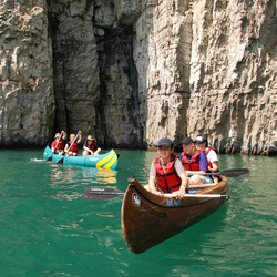 Kanuvermietung, auf dem Vierwaldstättersee