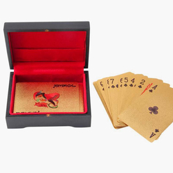 Poker Or 24 Carats, Dans une boîte en bois