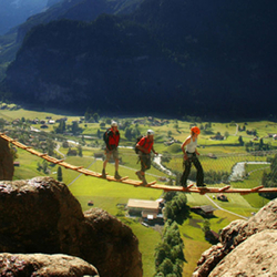 Klettersteig mit Guide, Top-Tour auf Allmenalp