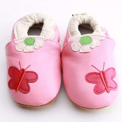 Chaussures bébé Butterfly Pink, 6 - 12 mois