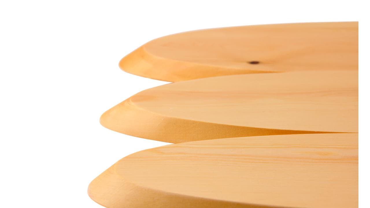 Servierbrett- Set - 3teilig, aus Holz 2