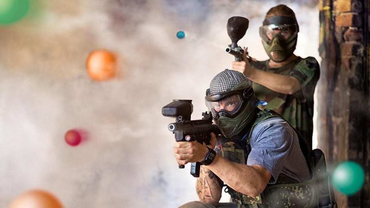 Paintball spielen, 2 Stunden Paintball spielen in Rüti