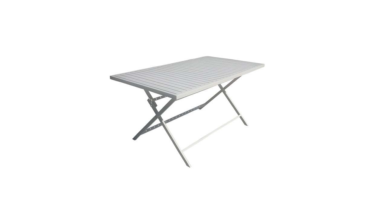 Klappbares Gartenmöbel-Set - 7-teilig, aus hochwertigem Aluminium 2