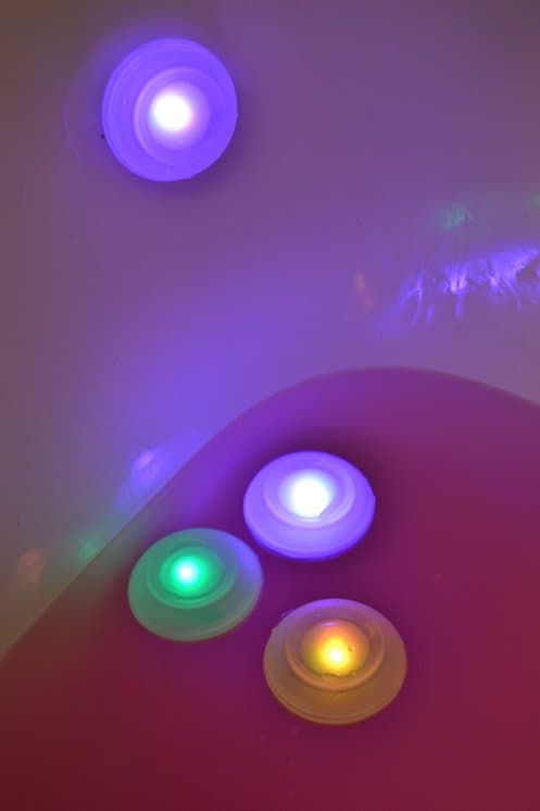 Unterwasserlicht - für die Badewanne 2