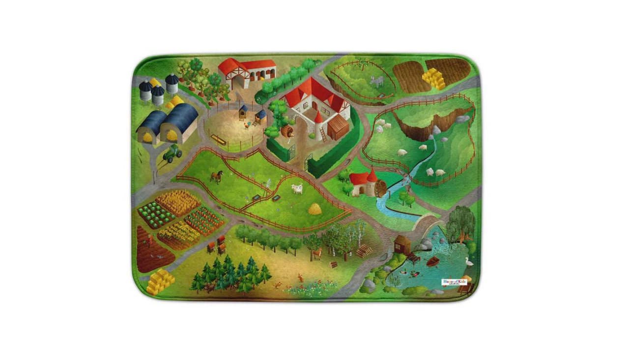  Tapis  de  jeu ferme  100 x 150 cm