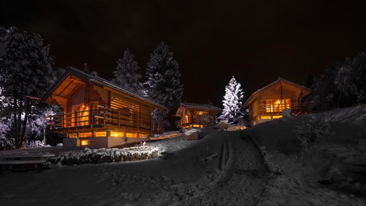 Séjour dans un chalet romantique Pour 2 personnes avec 1h de jacuzzi