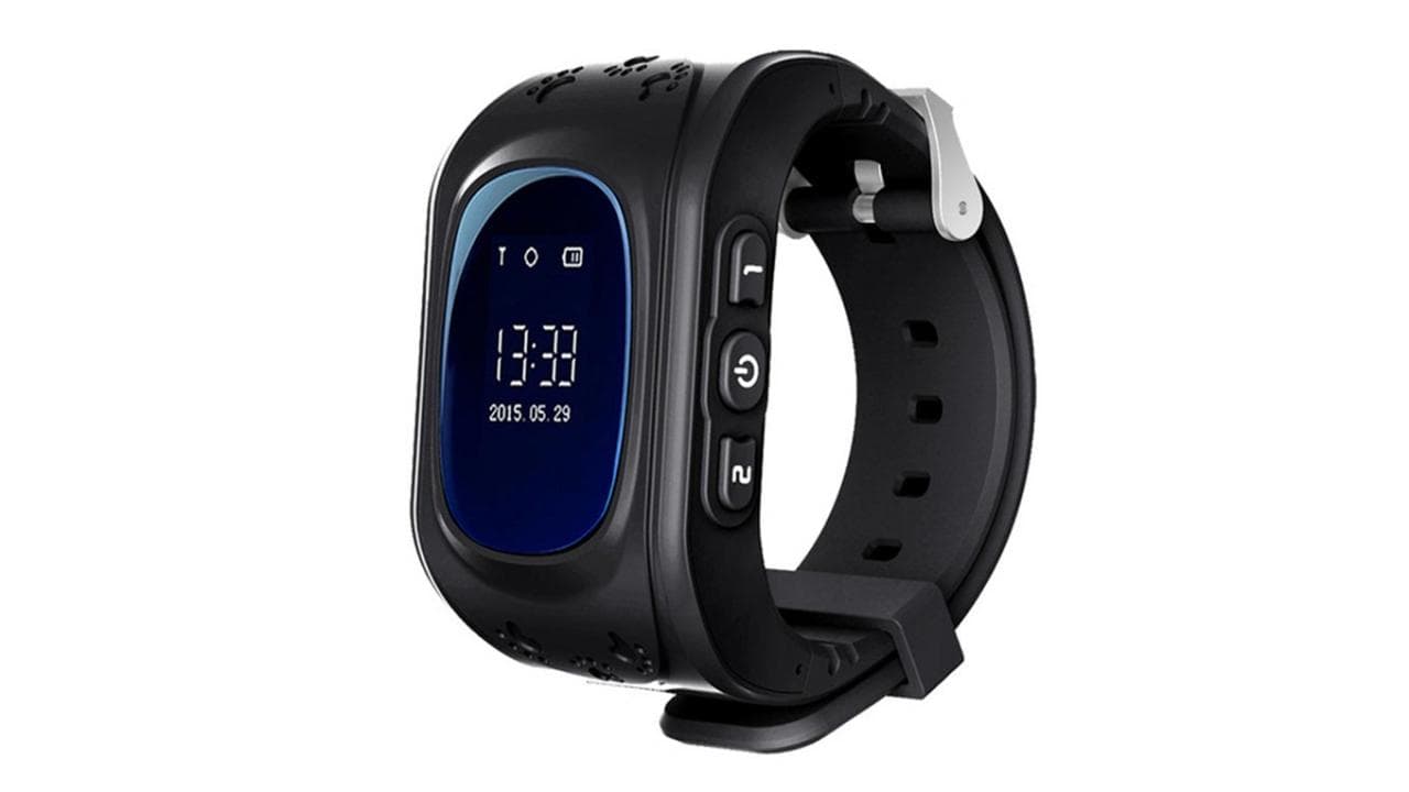 GPS Tracker schwarz für Kinder