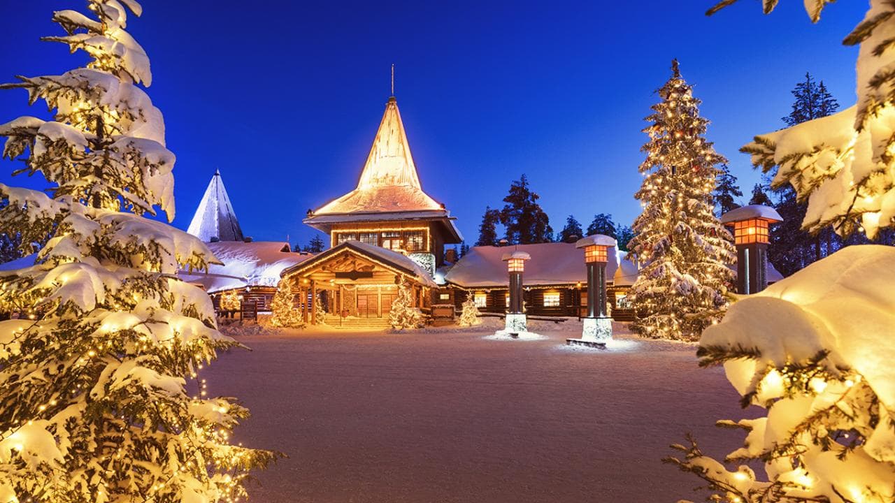 Visite chez le Père Noël - 3 nuits à l'hôtel, visite du village du Père