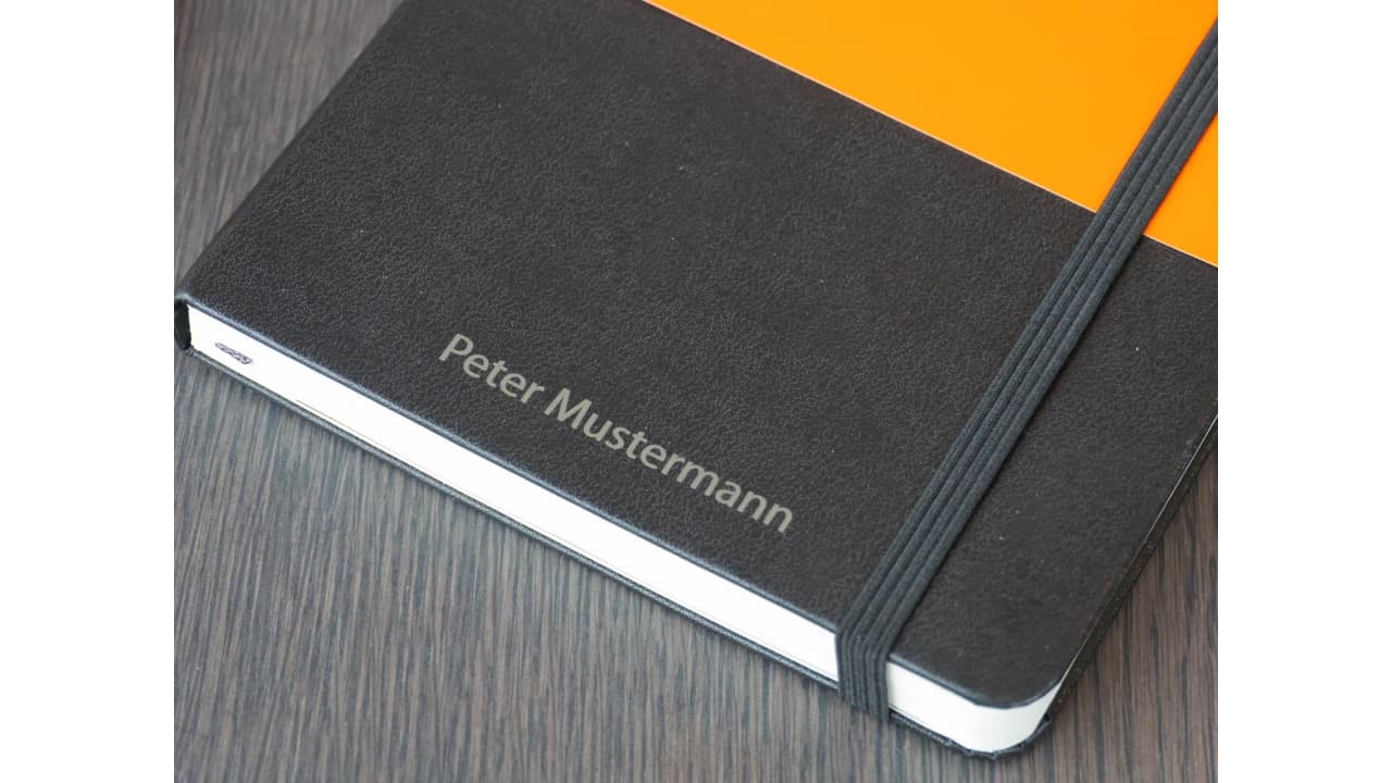 Moleskine Notizbuch Mit Namensgravur 2