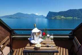 Auszeit am Vierwaldstättersee, inkl. 3-Gang-Menü im Seehotel Kastanienbaum 