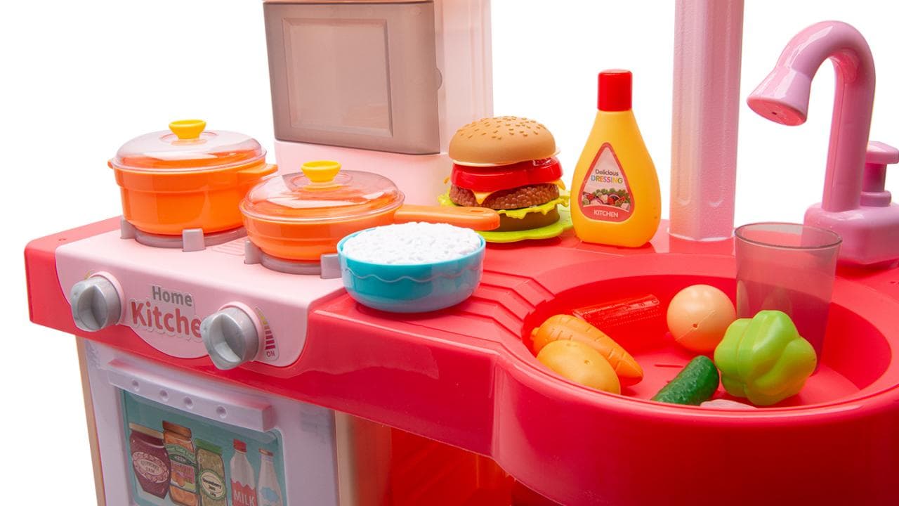 Spielküche - Home Kitchen, rosa 3