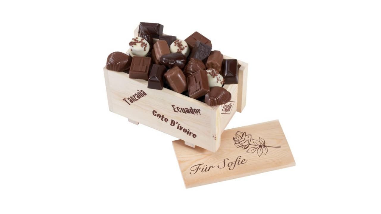 Chocolats Boîte personnalisable