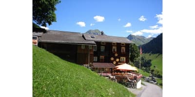 Übernachtung im Berggasthaus