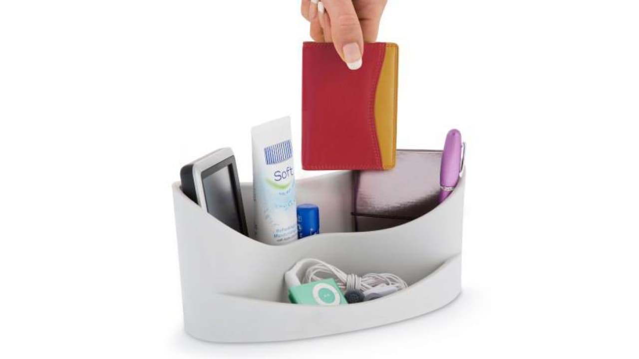 Organizer grau - praktische Aufbewahrungsbox 1