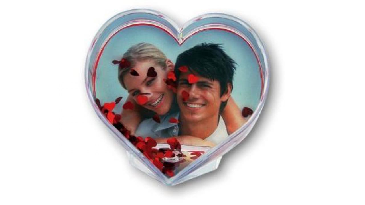 Cadre photo - en forme de coeur