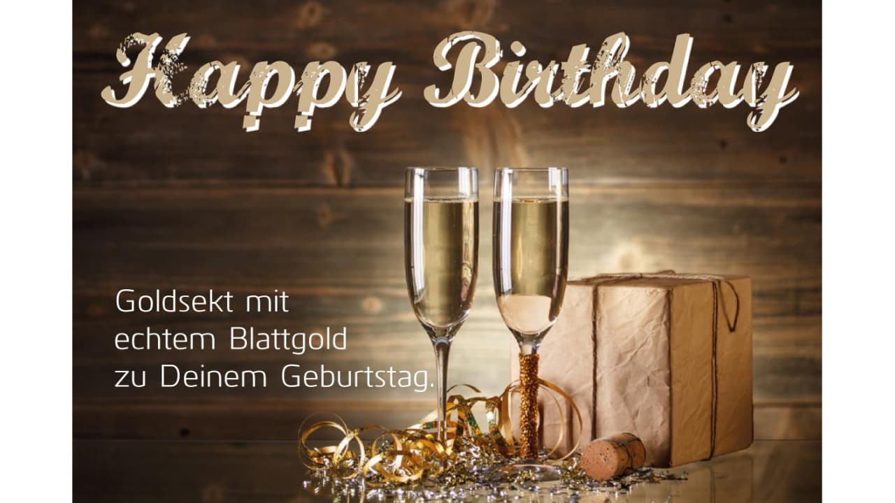 Happy Birthday Champagne Or 7 5dl Cadeaux24 Happy Birthday Champagne Or 7 5dl Cadeaux24