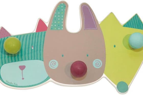 Kindergarderobe - aus Holz