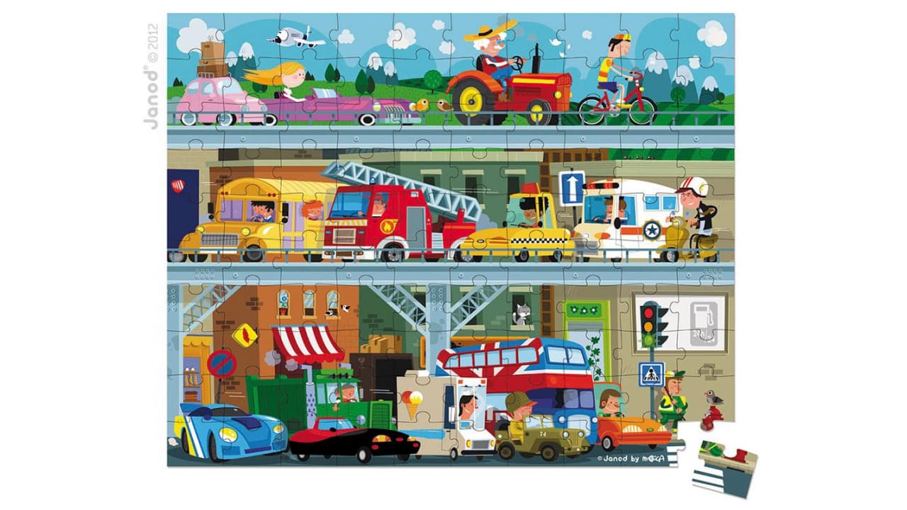 Puzzle Fahrzeuge 1
